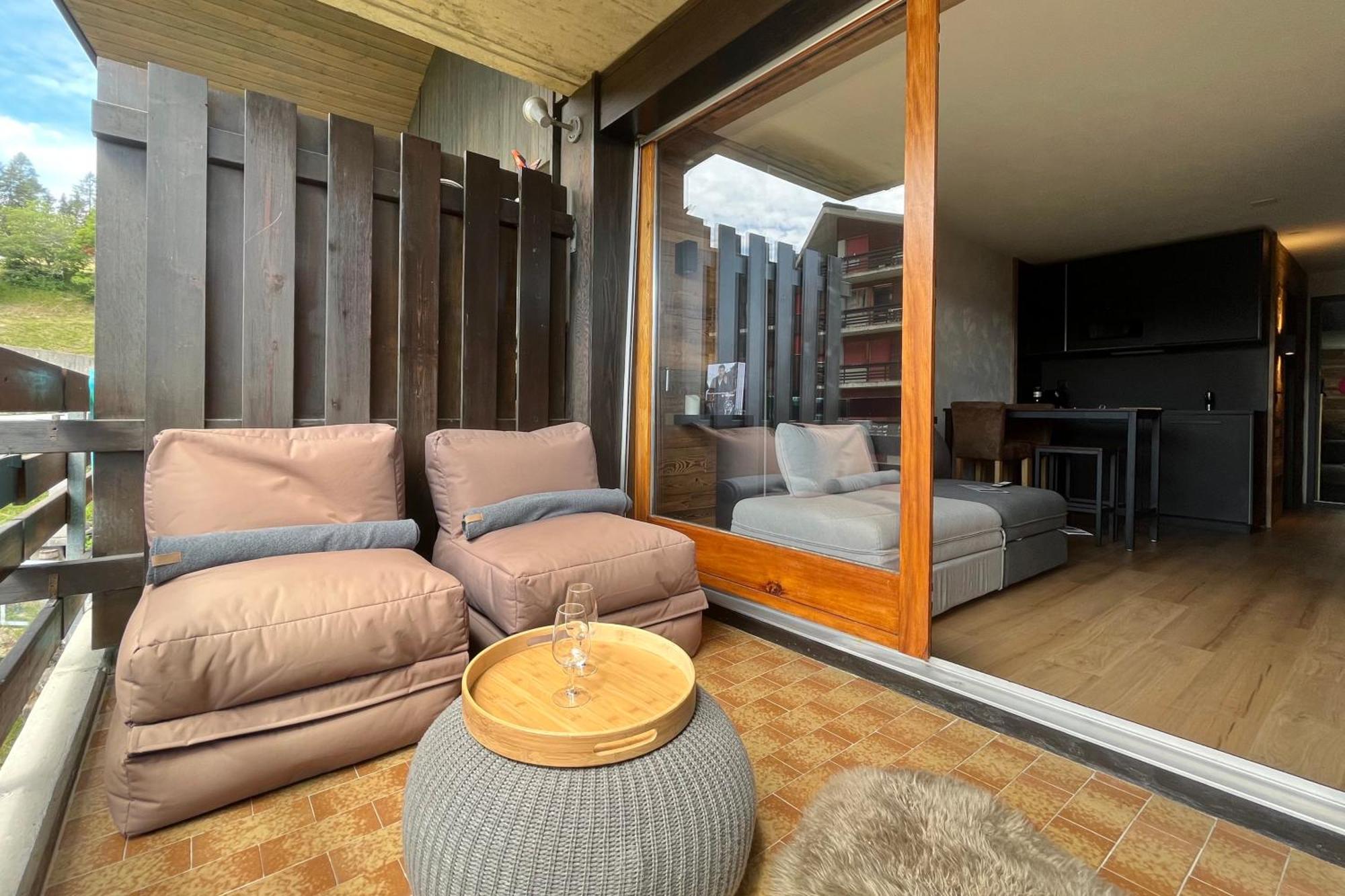 Les Cerfs - Appartement & Studio - Anzere Ngoại thất bức ảnh